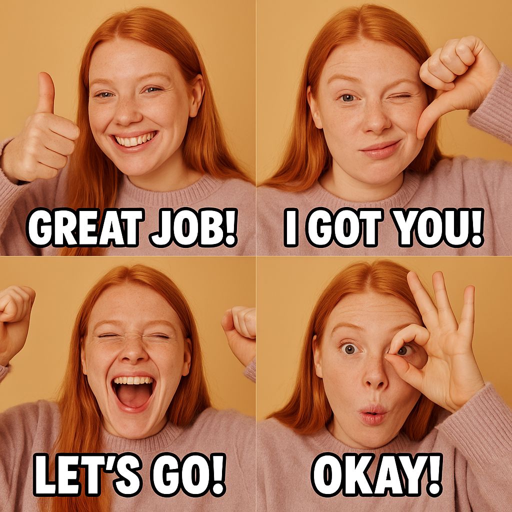 Choose from popular emotion templates